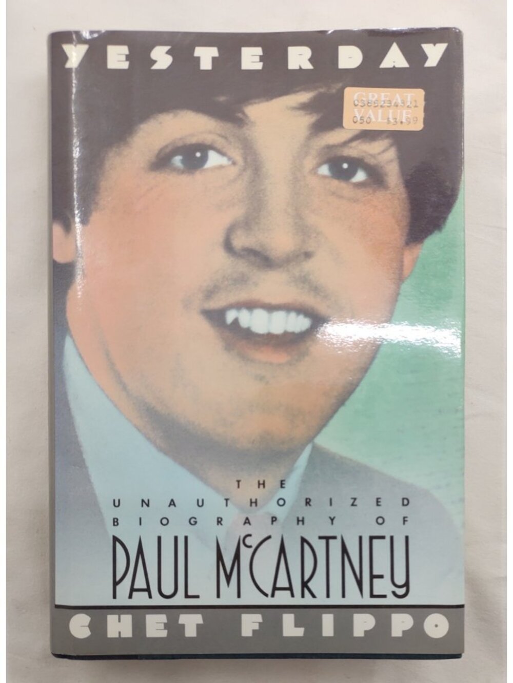 Yesterday Paul McCartney Biography Chet Flippo Beatles Book ISBN 0385234821